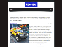 Tablet Screenshot of monokens.com